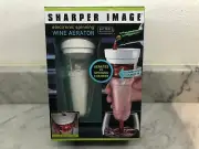 Sharper Image Wine Aerator Spinning Centrifuge Enhances Flavor Instantly NEW!