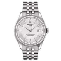 在飛比找momo購物網優惠-【TISSOT】天梭 Ballade COSC 80小時矽游