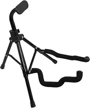 BIUDECO 1pc Guitar Stand Metal Folding Guitar Stand Sturdy Instrument Holder Music Instrument Organizer Guitar Hook Rack Floor Guitar Stand