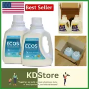 Eco-Friendly 100% Plant-Based Liquid Laundry Detergent, Pack of 2 - 400 Oz Total