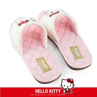 【Paidal】Hello Kitty 凱蒂貓一片式高級室內拖鞋