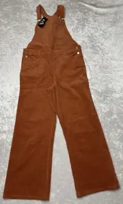 Art Class Target NOS Girl’s XL 14/16 Corduroy Bib Overalls Dust Orange Pants NEW