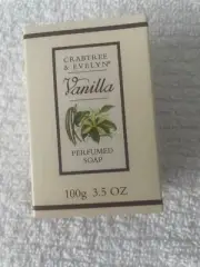 Crabtree and Evelyn Vanilla Perfumed Soap-3.5oz NEW -$21.91