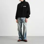 Jacquemus Grosgrain Zip Sweat