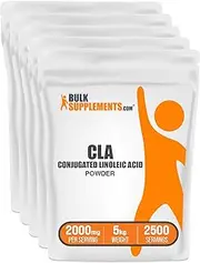 BulkSupplements.com Conjugated Linoleic Acid Powder - CLA Conjugated Linoleic Acid, CLA Safflower, CLA Supplements, CLA Powder - 2000mg (1000mg CLA) per Serving, 5kg (11 lbs)