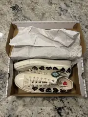 Converse x Comme des Garçons PLAY '70 All Star Low Milk Men Shoes Size 9