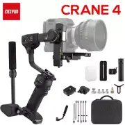 ZHIYUN Crane 4 Combo 3-axis Gimbal Stabilizer for Canon Nikon Sony Cameras DSLR