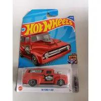 在飛比找蝦皮購物優惠-Hotwheels 56 福特 F-100 月眼紅