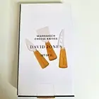 Marrakech Cheese Knives David Jones Set Of 3 Brand New