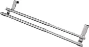 Extendable Over Door Towel Rack Bar Hanging Holder Bathroom Kitchen Hotel Cabinet Cupboard Shelf Rack Rail Storage Towel bar