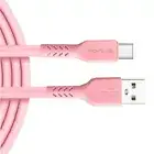 For Galaxy A13/A14/A15 Pink 6ft USB-C Cable Charger Cord Power Wire Type-C