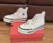 NWB CONVERSE Women's Chuck 70 Plus Gems Rhinestones Pearls Shoes A10287C 7.5