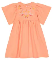 [Chloe Kids] Chloé Kids Cotton jersey dress Y 12 orange