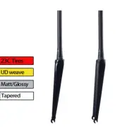 3K 700c Forks Full Carbon Fiber Road Bike Fork Bicycle Rigid Fork Bicycle Parts