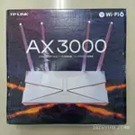 TP LINK AX-3000 WIFI6品牌大廠品質穩定，速度快