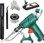 Ayyecoeeye Welder, Ayyecoeeye Welding Gun, Internally Heated Industrial Laser Welding Tools, Havegather Welder, Cordless Soldering Iron, Welding Efficiency Increased 10 Times for Beginner (Green)