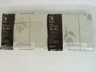 Danville Double Sz 2 PC Sheet Set Flat/Fitted 180 Thread Count No Iron Percale