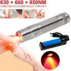 LEDs Red Infrared Heat Lamp Therapy Flashlight For Health Muscle Pain Relief AUS