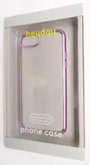 Heyday Phone Bumper Case for Apple iPhone 8, 7, 6 & SE (2nd Gen) - Rose Gold