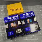 Two Vintage Boxes POLAROID 35mm Snap-together Plastic Slide Mounts Box of 100 Ea
