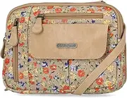 MultiSac Zippy Triple Compartment Crossbody Bag, Avalon Floral