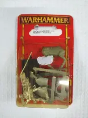 Warhammer Bretonnian Squire Command Mounted Blister Sealed NOS OOP