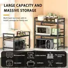 Adjustable 3 Tier Microwave Shelf Oven Storage Rack Stand Cabinet Holder Kitchen