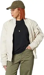 [LABEL] Go-To Bomber Jacket Putty LG