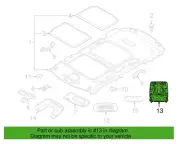 Genuine OEM Combination Switch For Mini Cooper Countryman Clubman F56 R55 R57 (for: Mini)