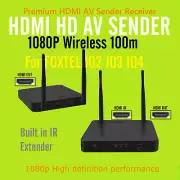Digimate^ WD-800 HD1080P HDMI Wireless AV Sender Receiver for Foxtel IQ2 IQ3 IQ4