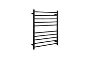 HOTWIRE Hotwire Heated Towel Rail - Round Bar (H900mmxW700mm) with Timer - Gun Metal