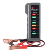 12V Car Battery Tester Digital Alternator Detector Lighter Plug Diagnostic Tool With 6 Led Indicator
