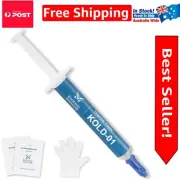 Efficient Silicone Thermal Paste for CPUs and Heatsinks - Lightweight & Odorless