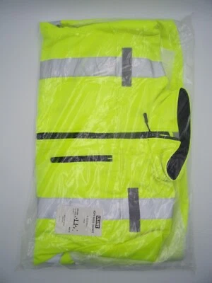 Uline Class 3 High Visibility Soft Shell Jacket S-23375-L Size Large NEW