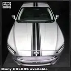 FORD FUSION 2013-2021 Over Top Narrow Center Stripes Decals (Choose Color)