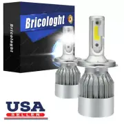 6000K COB H4 LED Headlight Kit Light Bulbs High Low Beam HB2 9003 2600W 390000LM (for: Smart)
