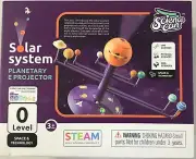 Solar System Planetary Model 8 Planets Set Kids Projector Puzzle Science Fair