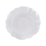 Simon Pearce Hartland Scallop Stone Dinner Plate