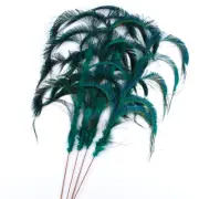 4 Pack of 26" Decorative Artificial Peacock Feather Sprays