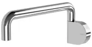 Phoenix DESIGNER ROUND BATH OUTLET 230mm 150/500kPa Swivel Spout, Brass CHROME