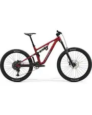 Merida One-Sixty FR 400 Enduro Bike Silk Dark Strawberry-Grey/Black