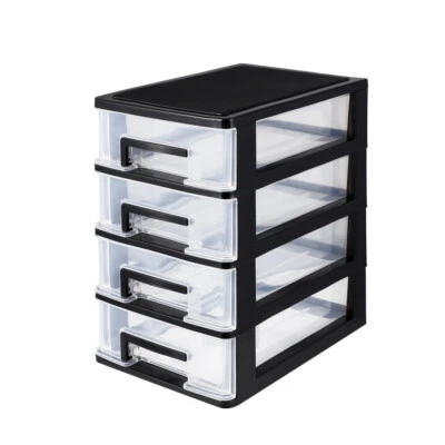 Drawer Storage Cabinet Portable Office Plastic Drawers for Closet Organizer