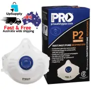 ProChoice Valved P2 Respirators 12 Pack, Disposable, Extra Airflow, Latex-Free