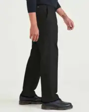 New 2 Pairs of Dockers Workday Khakis AND Signature Iron Free Khakis 40/30 BLACK