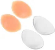 [BESTYASH] Invisible Bra Pads Set of 2 Silicone Bra Inserts Ideal for Swimwear Underwear Beach Wedding Party