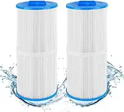 BZTT 6CH-960 Spa Filter Replacement Jacuzzi Filter J-300, J400, 14081, 6000-383A, FC-2800, 6540-476, 6540-383, PJW60TL-F2S, 14081, 6000-383A Hot Tub Filter with Closed Handle (Not be Removed) 2 Pack