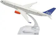1:400 16cm Air Bus A330 Scandinavian Airlines Sas Metal Airplane Model Plane Toy Plane Model
