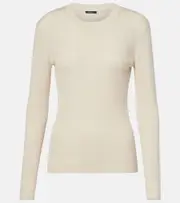 [Joseph] Joseph Ribbed-knit wool sweater AU 12 beige