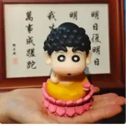 Pvc Anime Crayon Shin-chan Figure Cos Tathagata Buddha Action Figure Statue