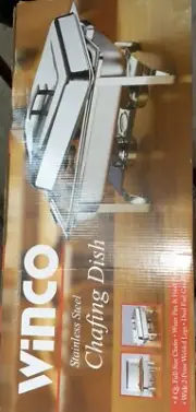Full Size Chafer, Stainless Steel Chafing Dish Set winco